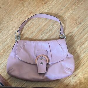 Pink Shell Soho Coach Purse Rare